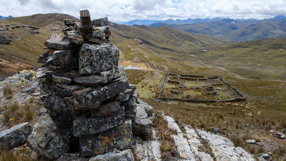 The Pariachuco ruins in northern Peru The Pariachuco ruins in northern Peru