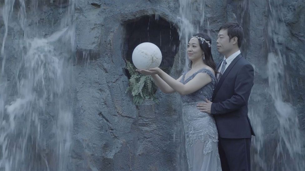 Inside Beijing’s immense, fantastical wedding photo studio