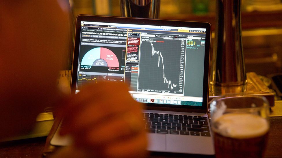 The pound dropped sharply after Brexit – since Bitcoin is not tied to any one nation-state, it’s less affected by large political events (Credit: Getty Images) The pound dropped sharply after Brexit – since Bitcoin is not tied to any one nation-state, it’s less affected by large political events (Credit: Getty Images)