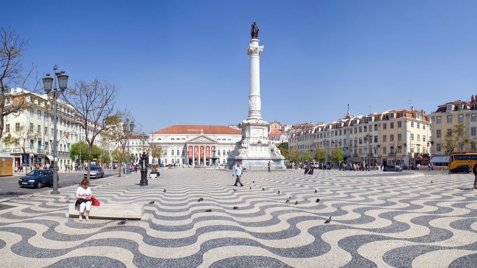 Rossio Square was used as execution grounds during the Spanish Inquisition (Credit: Jose Elias/Lusoimages/Getty Images)