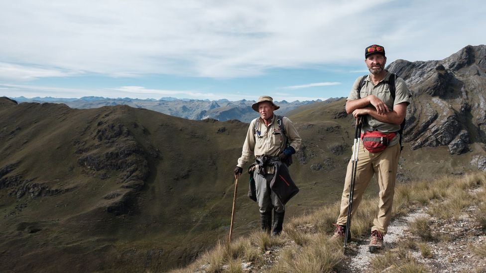 Nick Stanziano and John Leivers plan to transform part of the Qhapaq Ñan into a trekking route (Credit: Kevin Floerke) Nick Stanziano and John Leivers plan to transform part of the Qhapaq Ñan into a trekking route (Credit: Kevin Floerke)