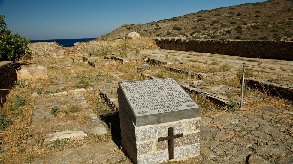 A small cemetery houses the remains of leprosy victims (Credit: Elizabeth Warkentin) A small cemetery houses the remains of leprosy victims (Credit: Elizabeth Warkentin)