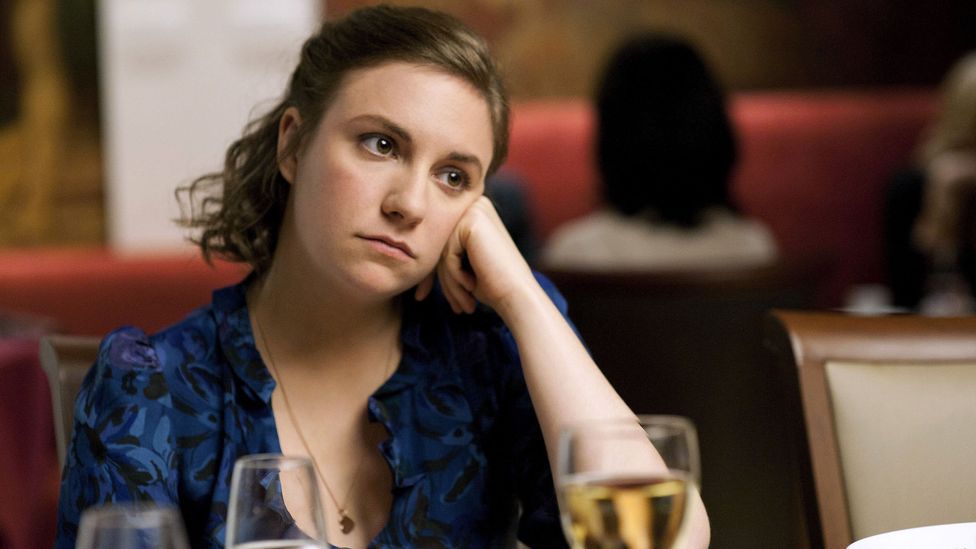Lena Dunham as Hannah Horvath in the HBO series Girls (Credit: AF Archive/ Alamy)
