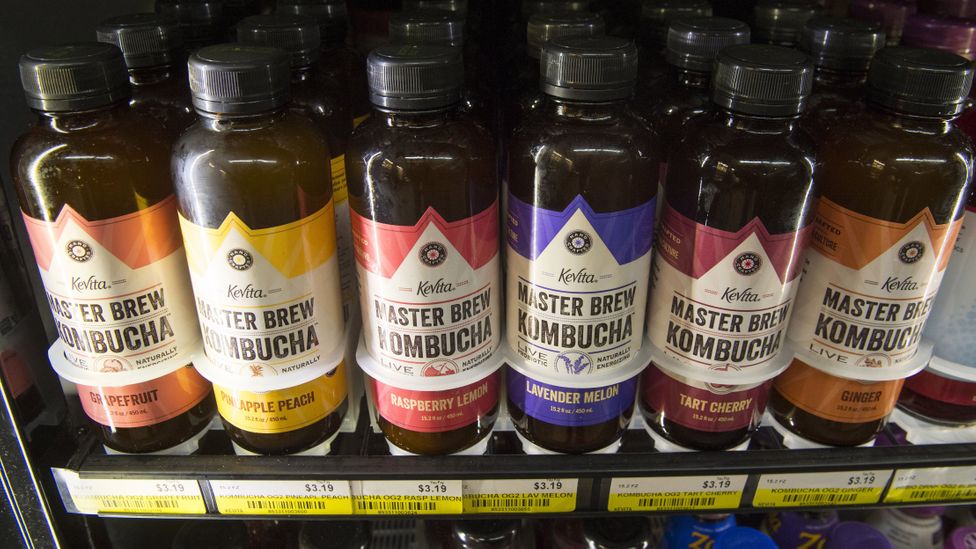 Kombucha: a fermented tea and, apparently, a drink popular with lazy, self-absorbed millennials (Credit: Getty Images) Kombucha: a fermented tea and, apparently, a drink popular with lazy, self-absorbed millennials (Credit: Getty Images)