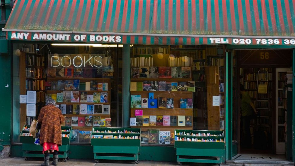 Fowler recommends that second-hand bookshops are best visited alone and in the rain (Credit: Alamy) Fowler recommends that second-hand bookshops are best visited alone and in the rain (Credit: Alamy)