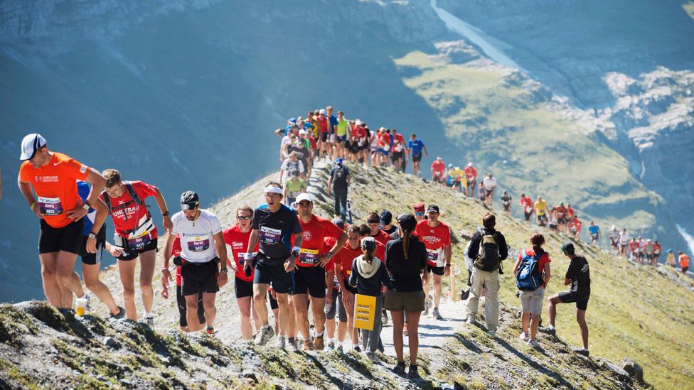 One study found significantly more people sign up for a marathon aged 39 than at 40 (Credit: Alamy) One study found significantly more people sign up for a marathon aged 39 than at 40 (Credit: Alamy)
