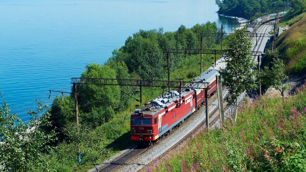 The White Forces moved nearly 500 tons of Tsar Nicholas II’s gold along the Trans-Siberian Railroad (Credit: Tuul & Bruno Morandi/Getty Images) The White Forces moved nearly 500 tons of Tsar Nicholas II’s gold along the Trans-Siberian Railroad (Credit: Tuul & Bruno Morandi/Getty Images)