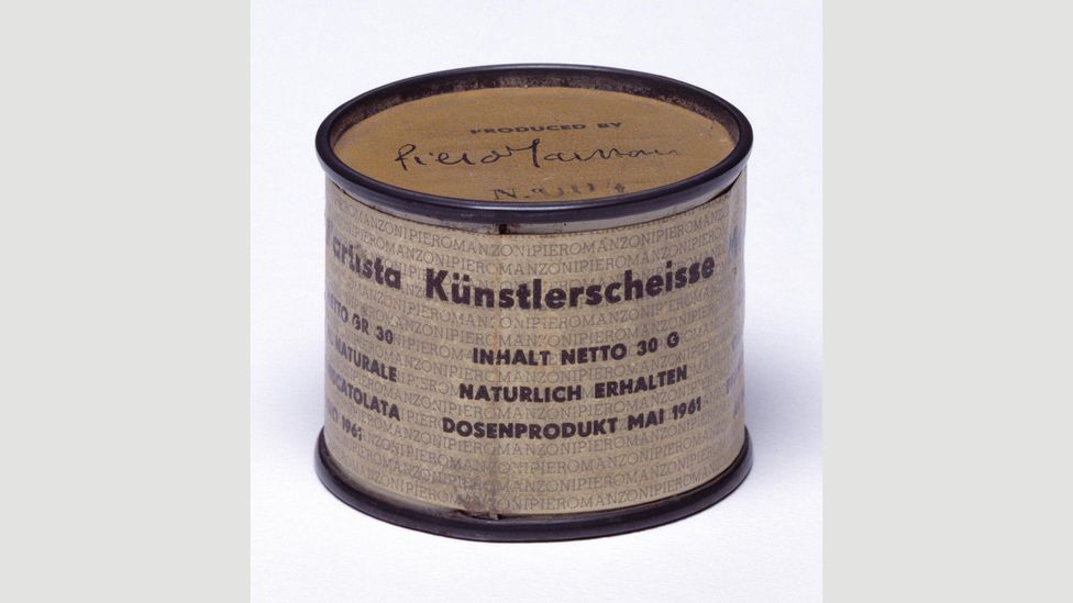 Piero Manzoni, Merda d’Artista, 1961 (Credit: Tate)