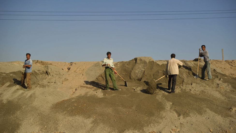 China produces more than 95% of the world's rare metals, 17 elements crucial for making a range of hi-tech products - and the processing factories emit pollution (Credit: Getty)