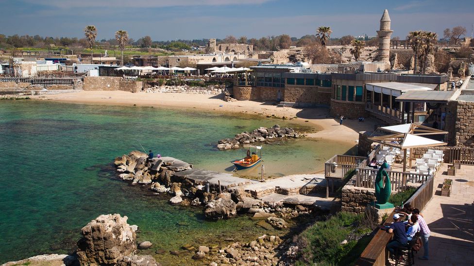 Caesarea is an ancient port city on Israel’s Mediterranean coast (Credit: Walter Bibikow/Getty Images) Caesarea is an ancient port city on Israel’s Mediterranean coast (Credit: Walter Bibikow/Getty Images)