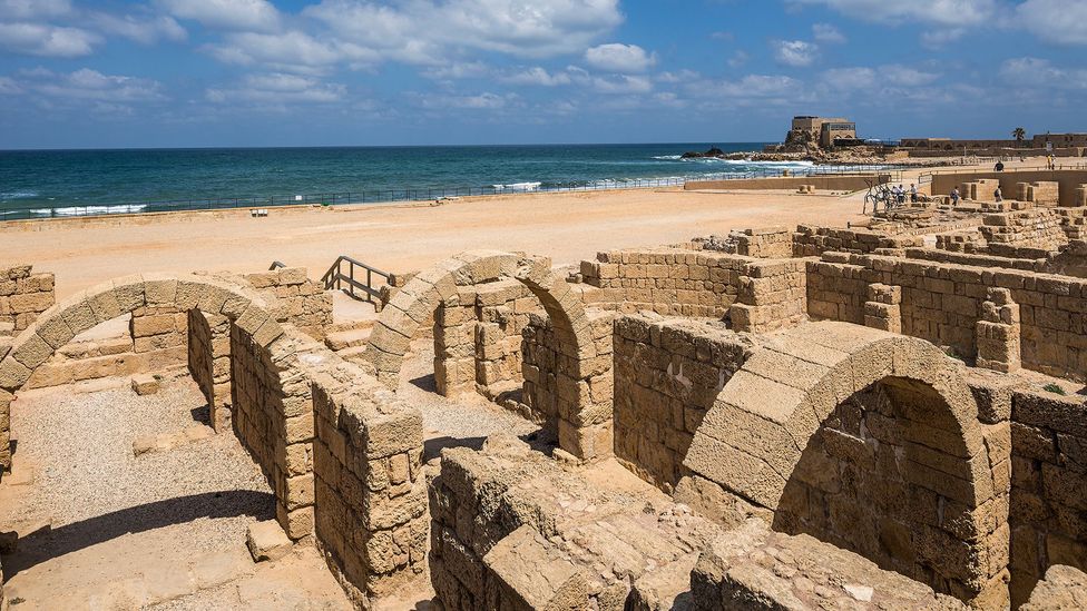 Jakob Sharvit: “Before finding the coins, we had no idea that the community in Caesarea at that time was so large or so rich" (Credit: Atlantide Phototravel/Getty Images) Jakob Sharvit: “Before finding the coins, we had no idea that the community in Caesarea at that time was so large or so rich" (Credit: Atlantide Phototravel/Getty Images)
