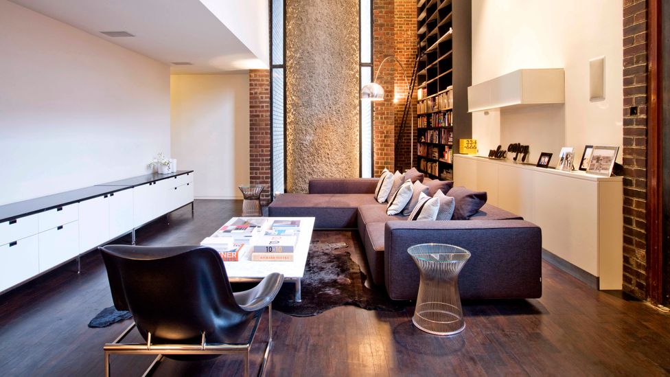 The influence of the Bauhaus is ubiquitous even today, as is evident in a modern-day apartment in London's Barbican Estate (Credit: Robert Oliver/ArcaidImages)