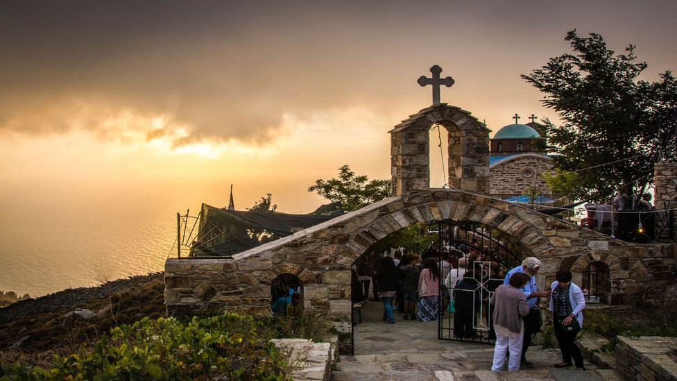 Medical professionals note the importance of Ikaria’s family ties and faith-based communities (Credit: Marissa Tejada)