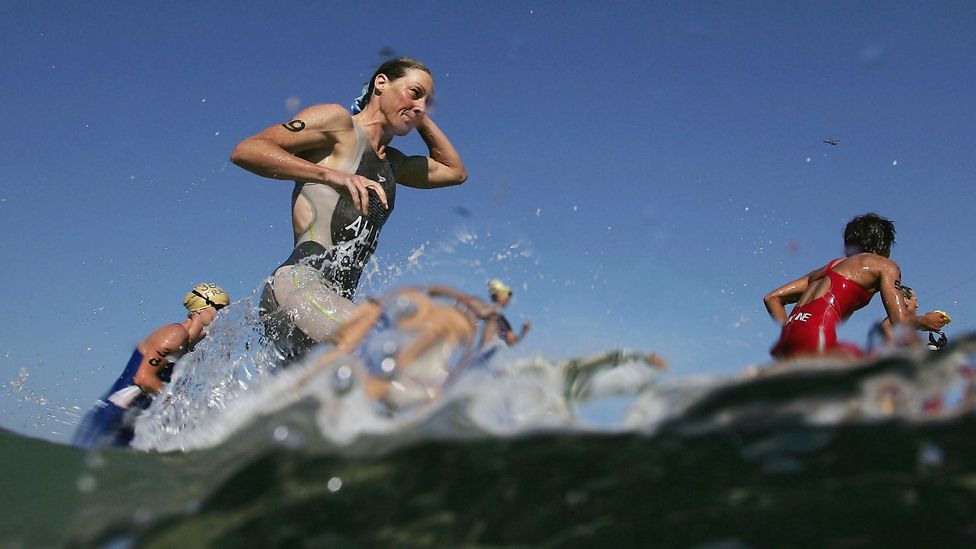 Triathlon and Ironman contests are becoming popular as corporate fitness challenges (Credit: Getty Images) Triathlon and Ironman contests are becoming popular as corporate fitness challenges (Credit: Getty Images)