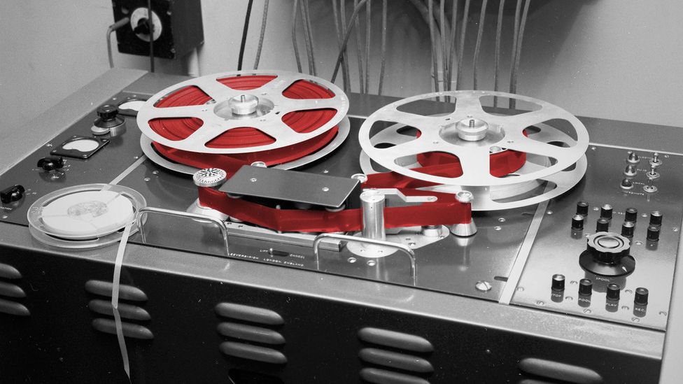 A reel to reel tape machine (Credit: BBC)