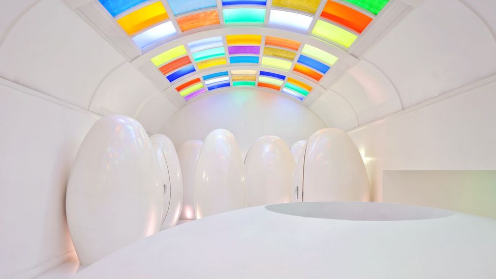 The attention-grabbing design of the toilets in London's Sketch restaurant is often posted on social media, cementing its status as a quirky destination (Credit: Getty Images) The attention-grabbing design of the toilets in London's Sketch restaurant is often posted on social media, cementing its status as a quirky destination (Credit: Getty Images)