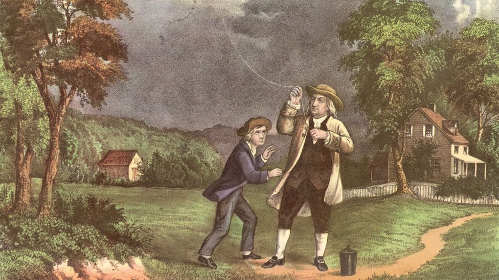 Inventor and scientist Benjamin Franklin carried out experiments to uncover the unknown facts about the nature of lightning and electricity (Credit: Getty Images) Inventor and scientist Benjamin Franklin carried out experiments to uncover the unknown facts about the nature of lightning and electricity (Credit: Getty Images)