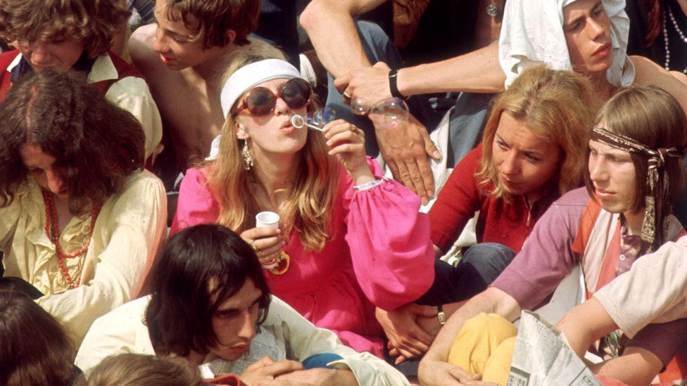 Boomer music fans gather in Hyde Park to see the Rolling Stones in concert in 1969 (Credit: Getty Images) Boomer music fans gather in Hyde Park to see the Rolling Stones in concert in 1969 (Credit: Getty Images)