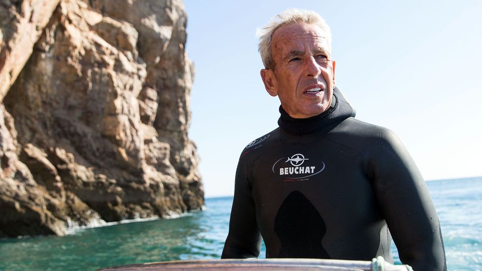 Costa Vicentina, Portugal, diver Costa Vicentina, Portugal, diver