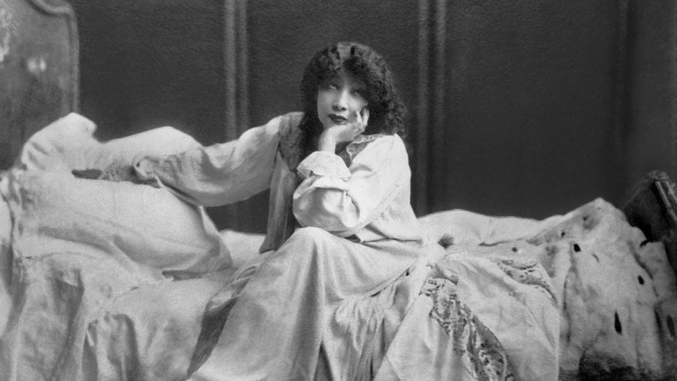 Bernhardt kept portraying young women in romantic melodramas as she aged, such as in this production of Camille in 1913 when she was 68 (Credit: Pictorial Parade/Getty Images) Bernhardt kept portraying young women in romantic melodramas as she aged, such as in this production of Camille in 1913 when she was 68 (Credit: Pictorial Parade/Getty Images)