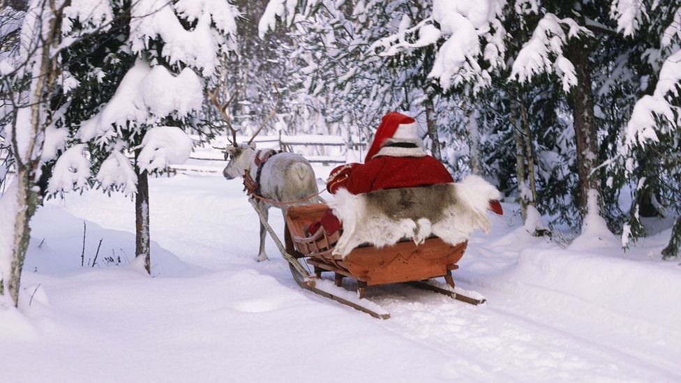 Finland, Lapland, Santa Claus