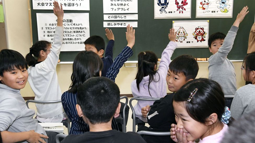 Japanese schools rank well globally, with elementary and secondary schooling being mandatory (Credit: Kyodo News/Getty Images)