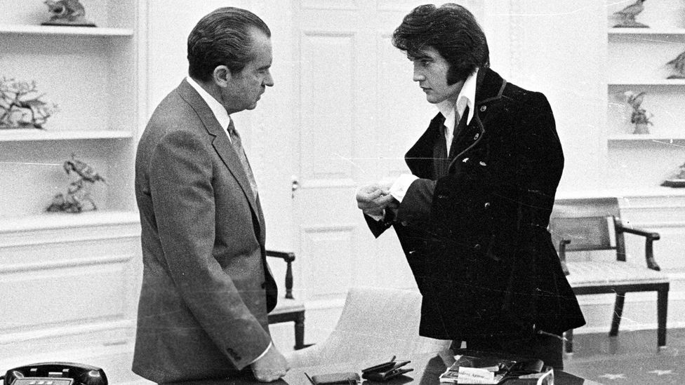 Other presidents have at least made a nod towards popular culture, such as when Nixon hosted Elvis at the White House (Credit: Getty) Other presidents have at least made a nod towards popular culture, such as when Nixon hosted Elvis at the White House (Credit: Getty)