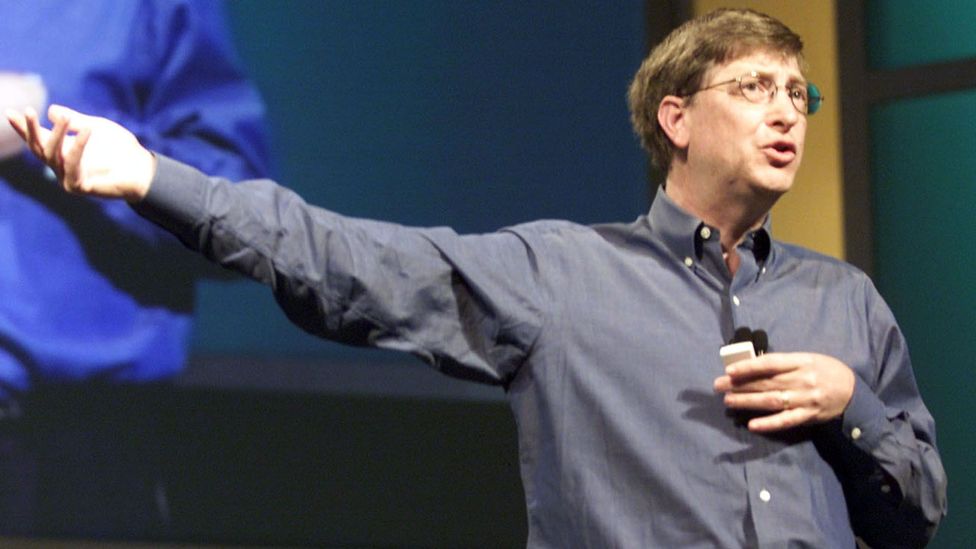Bill Gates was onto a winner when Microsoft acquired Forethought Inc., the company behind PowerPoint in 1987 (Credit: Getty Images) Bill Gates was onto a winner when Microsoft acquired Forethought Inc., the company behind PowerPoint in 1987 (Credit: Getty Images)