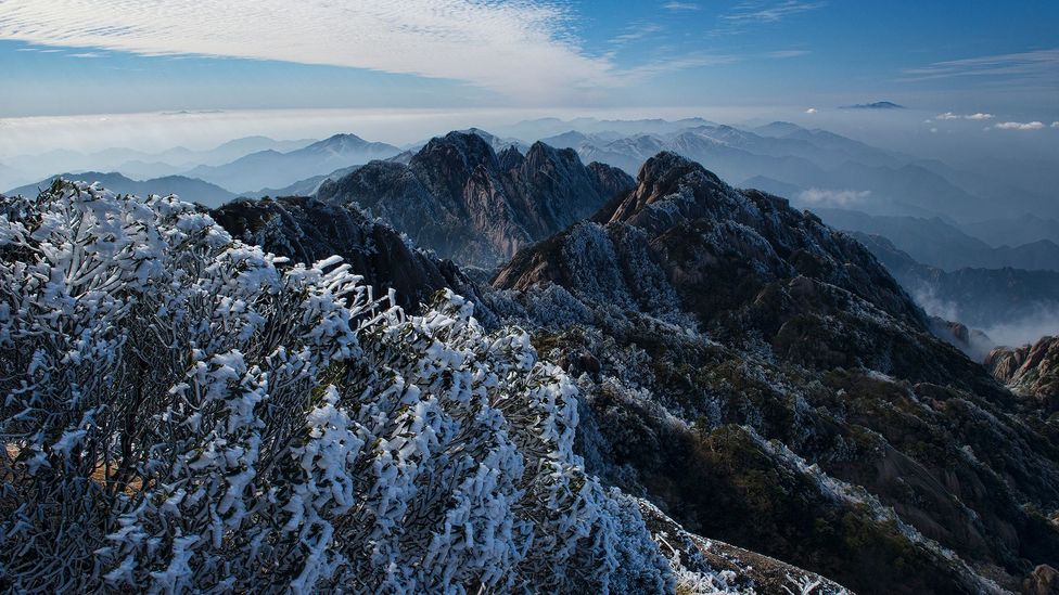 Huangshan National Park, China, winter, mountains