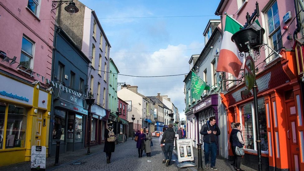 A street in Waterford, Ireland, where blaas are made (Credit: Amanda Ruggeri)
