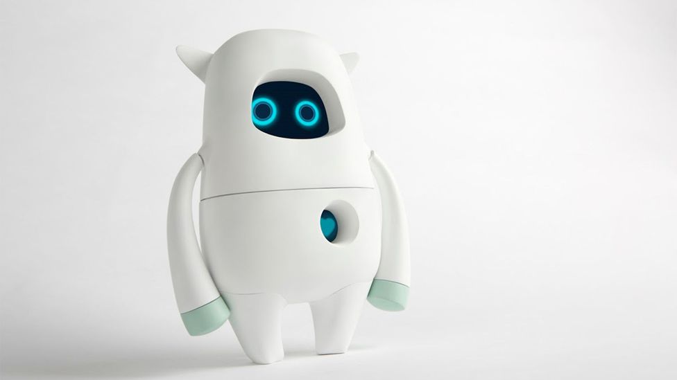 With its teddy bear shape and wide eyes, Musio's creators ensured the robot's aesthetics would be pleasing, and not intimating, to consumers (Credit: AKA)