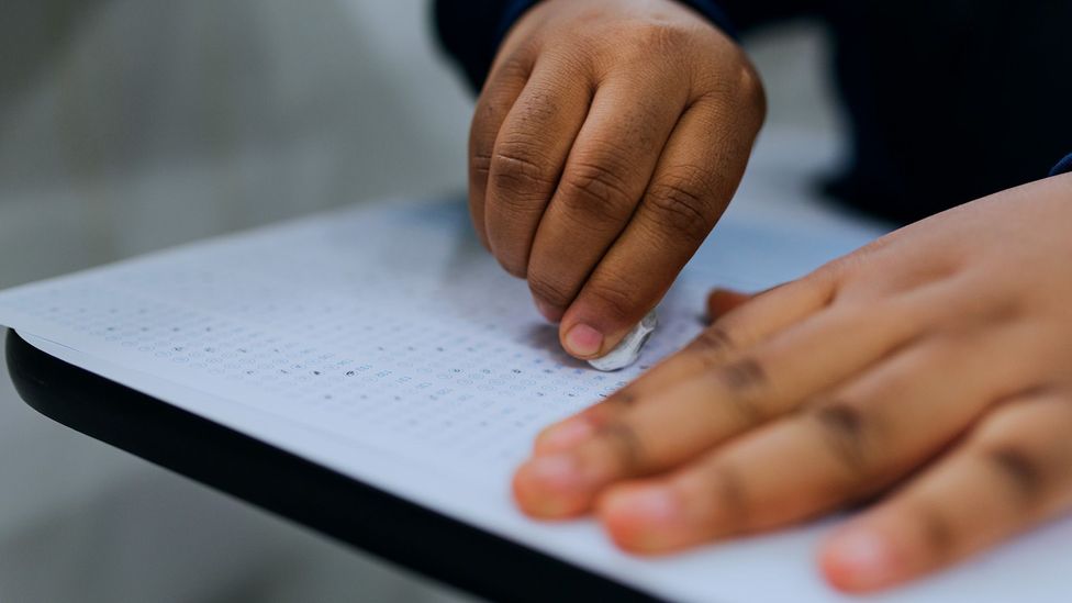 Rather than perfectionism leading to academic success, researchers have found high-achieving adolescents are more likely to become perfectionists (Credit: Getty Images)