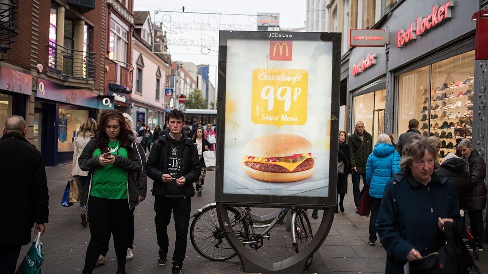 £1 meals aren't common in the UK, but pricing wars in the US could prompt international franchisees of companies like McDonald's to try their luck (Credit: Getty Images)