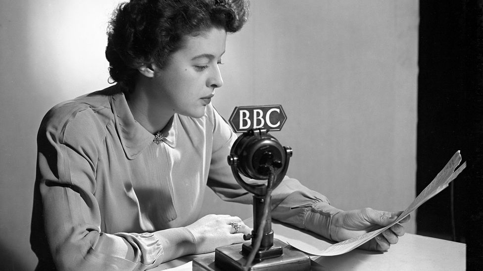 For many years, the BBC would only allow RP accents to appear on its airwaves (Credit: BBC)