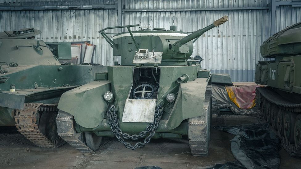 The Yakushev’s BT-7 is the only working example left in the world (Credit: Anton Skyba) The Yakushev’s BT-7 is the only working example left in the world (Credit: Anton Skyba)