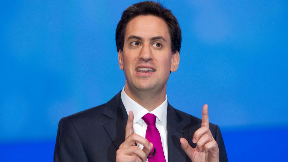 Ed Miliband was accused of trying to sound more common (Credit: Alamy)