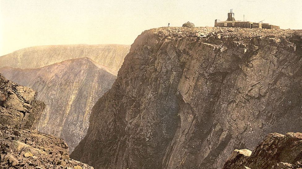 The observatory on top of Ben Nevis was closed down in 1904 (Credit: Bygone Collection/Alamy) The observatory on top of Ben Nevis was closed down in 1904 (Credit: Bygone Collection/Alamy)