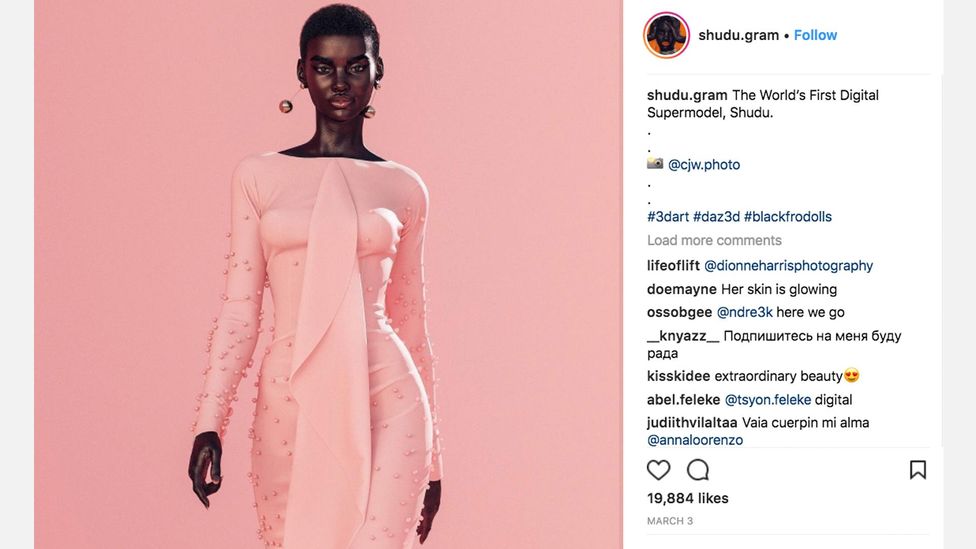 Despite being created as an "art piece", Shudu has had offers from brands looking to market their products (Credit: Cameron-James Wilson) Despite being created as an "art piece", Shudu has had offers from brands looking to market their products (Credit: Cameron-James Wilson)