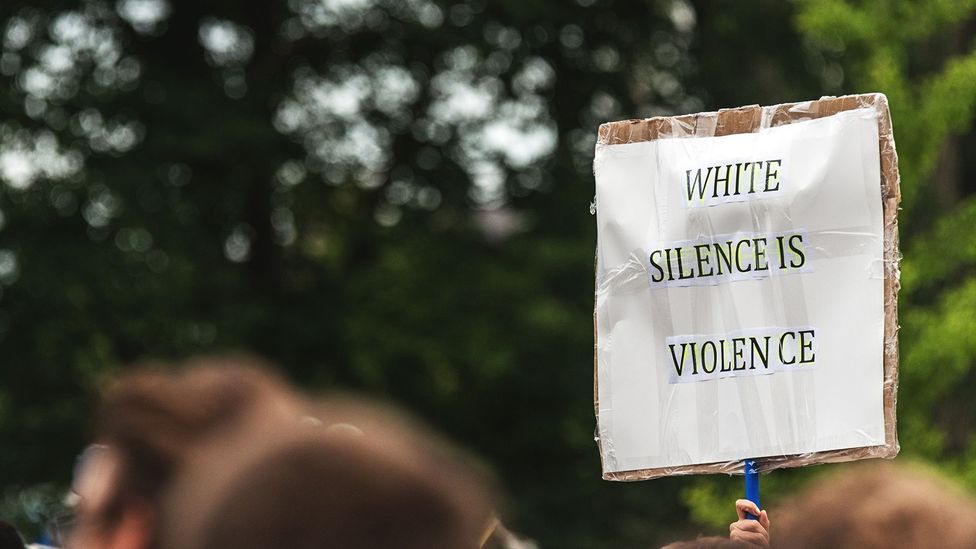 To fight microaggressions in daily life, bystanders in non-marginalised groups are encouraged to acknowledge them, call them out and offer support (Credit: Getty Images)