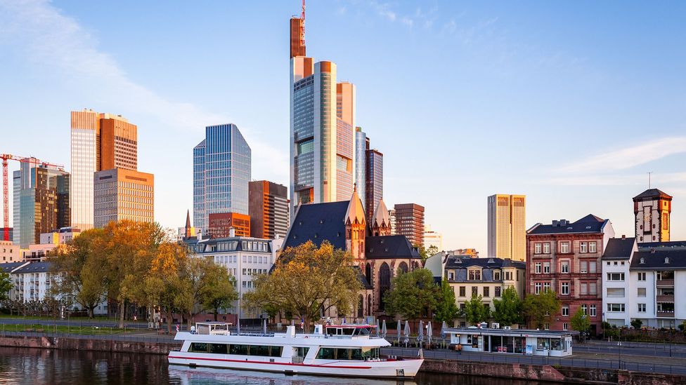 Germany has several large business hubs, including Berlin, Hamburg, Frankfurt (pictured) and Munich (Credit: joe daniel price/Getty Images)