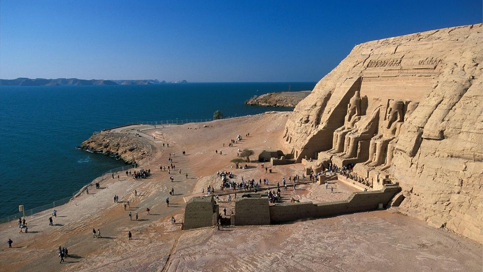 An immense preservation effort saved the temples of Abu Simbel from a watery fate (Credit: frans lemmens/Alamy)