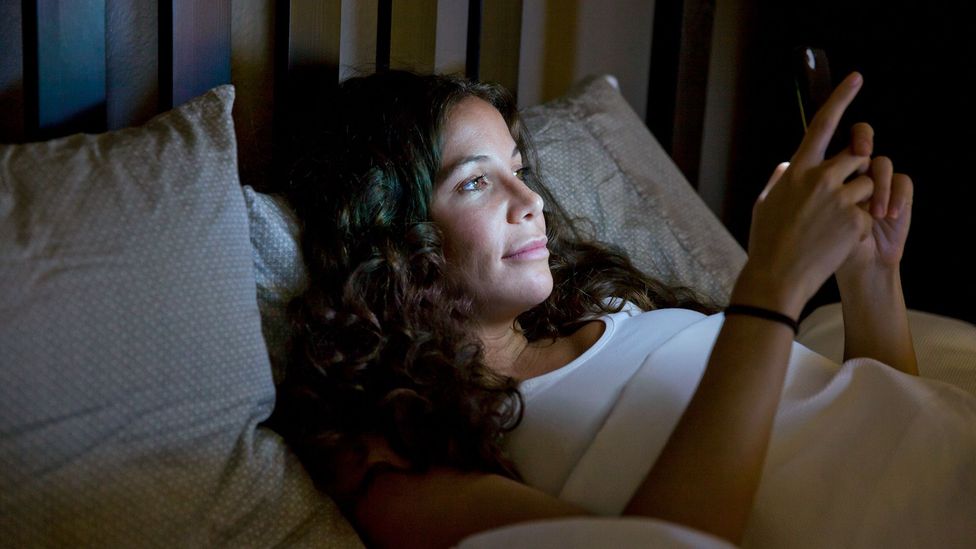 Smartphone screens have been proven to make us more alert and, when used at night, sleepier the next day (Credit: Getty Images)