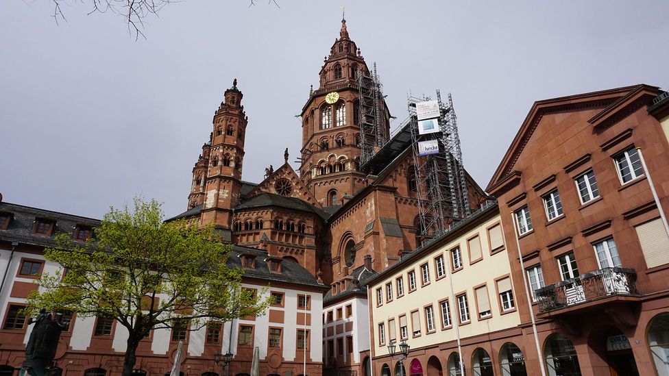 The German city of Mainz is most notable for being the home of Johannes Gutenberg, the inventor of the movable metal type printing press (Credit: Madhvi Ramani)