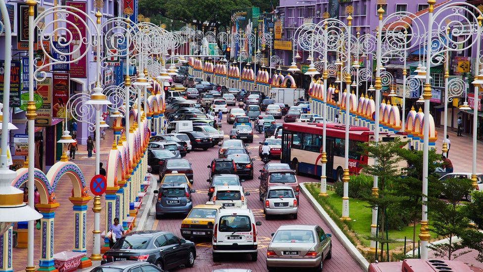 Because of the city’s complicated roads and heavy traffic, many Kuala Lumpur residents choose to travel by public transit (Credit: Christer Fredriksson/Getty Images)
