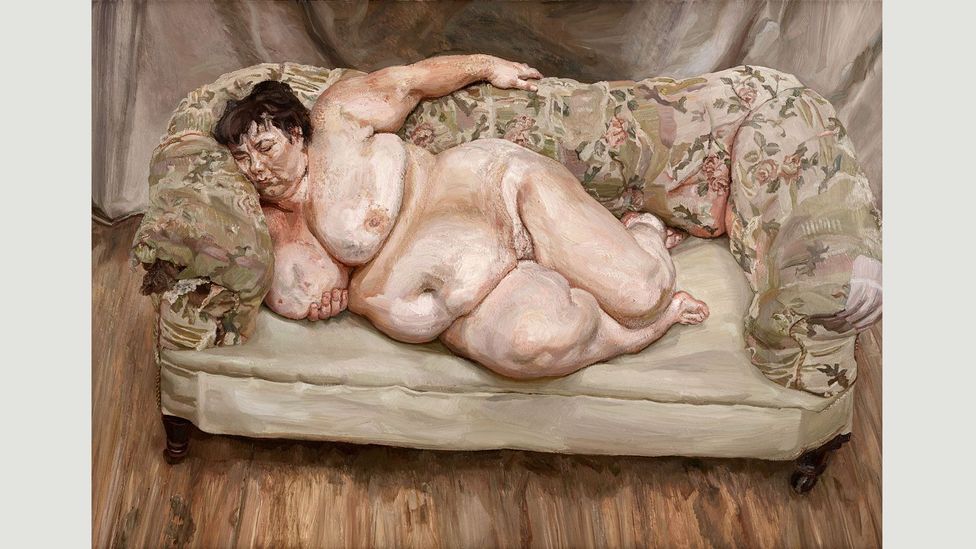 Benefits Supervisor Sleeping (1995) broke records when it was sold to Roman Abramovich in 2008 for £17 million ($33.6 million) (Credit: Lucian Freud Archive/Bridgeman Images)