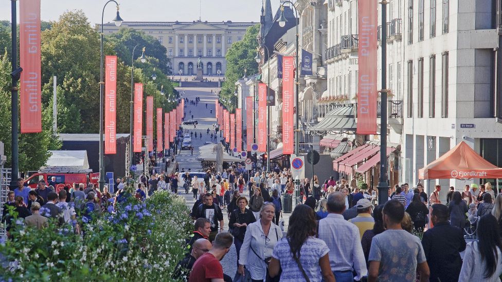 Oslo's population rose at record rates during the early 2000s, making it the fastest growing major city in Europe at the time (Credit: Getty Images)