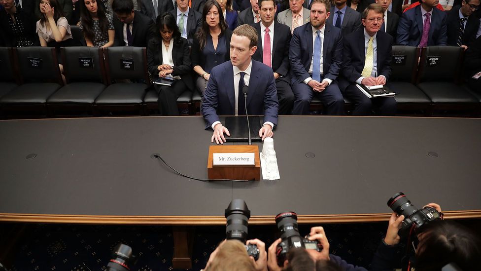 Mark Zuckerberg testifies in April in Washington, DC after 87 million Facebook users had personal data harvested by a firm linked to the Trump campaign (Credit: Getty Images) Mark Zuckerberg testifies in April in Washington, DC after 87 million Facebook users had personal data harvested by a firm linked to the Trump campaign (Credit: Getty Images)