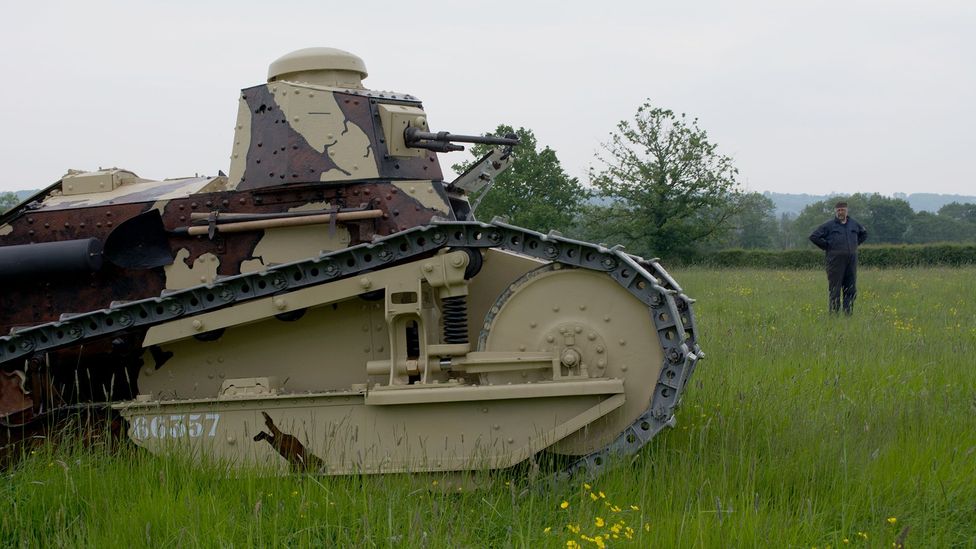 armored tanks ww1