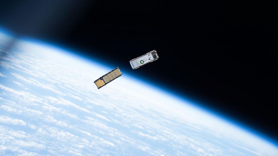 The balloons could be a cheap way to launch tiny cubesats (Credit: Alamy) The balloons could be a cheap way to launch tiny cubesats (Credit: Alamy)