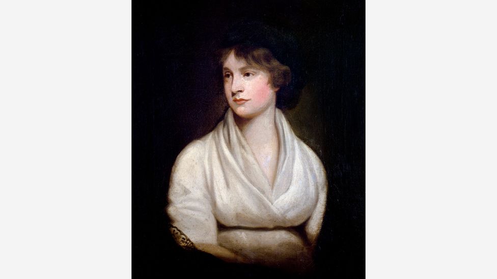 Mary lost her mother Mary Wollstonecraft (pictured) at her birth, had buried her baby and was looking after her pregnant step-sister as she was writing the book (Credit: Alamy)